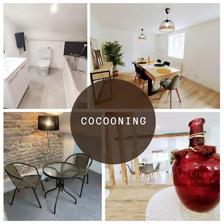 Appartement Duplex Sur Patio Saint-Laurent-sur-Saone